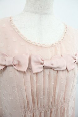 画像3: Emily Temple cute / 3つリボンドットワンピース  ピンク×ピンク I-25-12-22-061-ET-OP-SA-ZI