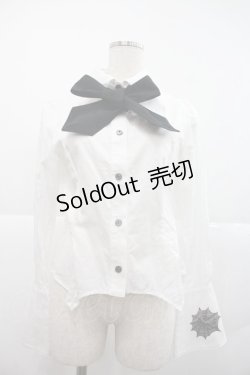 画像1: ALICE and the PIRATES / 蜘蛛の巣ブラウス  オフホワイト I-25-12-22-007-PA-BL-SA-ZI