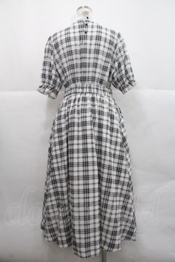 画像2: m petit by misako / チェックキリカエワンピース L 中黒 I-25-12-22-067-LO-OP-SA-ZI