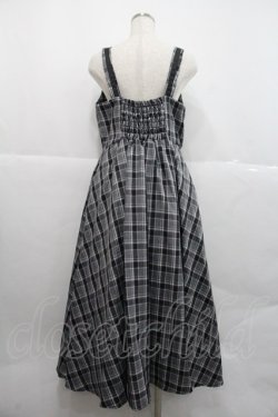 画像2: m petit by misako / スクエアネックジャンパースカート LL 黒 I-25-12-22-071-LO-OP-SA-ZI