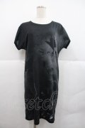 abilletage / Tシャツワンピース【crow】  黒Ｘグレー I-25-12-22-080-GO-OP-SA-ZI