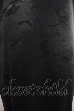 画像3: abilletage / Tシャツワンピース【crow】  黒Ｘグレー I-25-12-22-080-GO-OP-SA-ZI