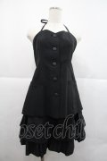MIHO MATSUDA / キャミベストとスカートセット M ブラック I-25-12-22-082-GO-TO-SA-ZI