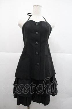 画像1: MIHO MATSUDA / キャミベストとスカートセット M ブラック I-25-12-22-082-GO-TO-SA-ZI