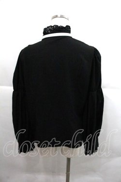 画像2: Eri Aino's Collection / シャーロットの水曜日ブラウス LL 黒 I-25-12-22-009-0-BL-SA-ZI
