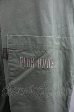 画像3: PINK HOUSE / ロゴ刺繍サロペット  グリーン I-25-12-22-084-LO-OP-SA-ZI