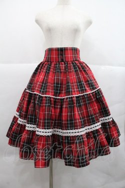 画像1: Eri Aino's Collection / シャーロットの水曜日スカート S 赤チェック I-25-12-22-086-0-SK-SA-ZI