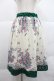 画像1: Physical Drop / フラワープリントスカート  白 I-25-12-22-087-LO-SK-SA-ZI (1)