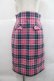 画像1: 31 sons de mode / チェックタイトスカート  ピンクＸ青 I-25-12-22-090-0-SK-SA-ZI (1)
