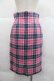 画像2: 31 sons de mode / チェックタイトスカート  ピンクＸ青 I-25-12-22-090-0-SK-SA-ZI (2)