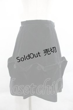 画像1: MIHO MATSUDA / スカート・ルヴェ  ブラック I-25-12-22-096-GO-SK-SA-ZI