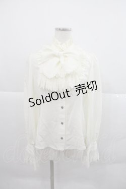 画像1: ALICE and the PIRATES / ミカエルブラウス  生成り I-25-12-22-011-PA-BL-SA-ZI