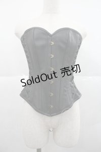 abilletage / フェイクレザーロングコルセット 3 黒 I-25-12-22-106-GO-ZA-SA-ZI