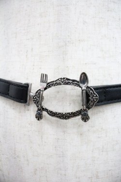 画像3: axes femme POETIQUE / カトラリースライドベルト  黒 I-25-12-22-108-AX-ZA-TE-ZI