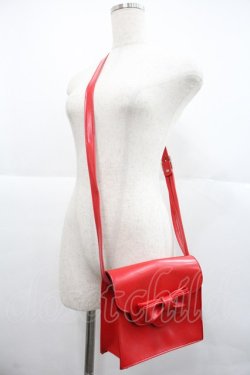画像1: Heart E / スカラップリボンショルダーバッグ  赤 I-25-12-22-110-LO-BG-SA-ZI