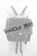 Swankiss / レースリボンリュック  黒 I-25-12-22-112-CA-BG-SA-ZI