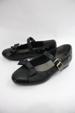 画像3: m petit by misako / AMPUクロミベルトパンプス LL 黒 I-25-12-22-121-LO-SH-SA-ZI