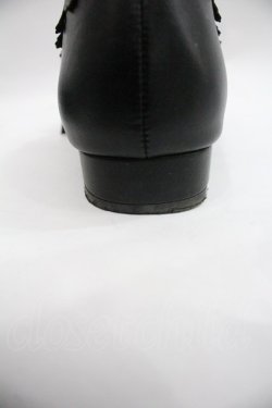 画像5: m petit by misako / AMPUクロミベルトパンプス LL 黒 I-25-12-22-121-LO-SH-SA-ZI