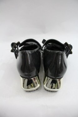 画像2: axes femme kawaii / バックルデザインパンプス L ブラック I-25-12-22-123-AX-SH-TE-ZI