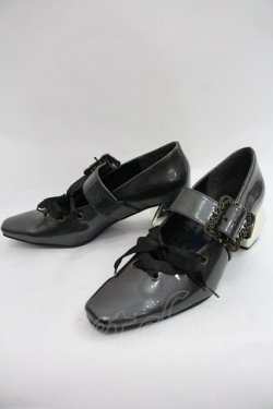 画像3: axes femme kawaii / バックルデザインパンプス L ブラック I-25-12-22-123-AX-SH-TE-ZI