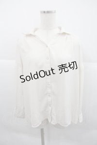 axes femme / チュールフレアトップス Ｆ アイボリー I-25-12-22-022-AX-TO-TE-ZI