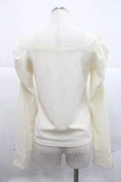 画像2: axes femme / 2WAYリボントップス F アイボリー I-25-12-22-033-AX-TO-TE-ZI