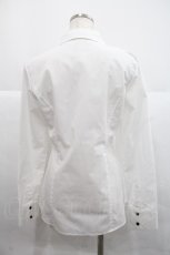 画像2: GOLD SEAL / 襟王冠刺繍ブラウス M ホワイト I-25-12-22-035-GO-BL-SA-ZI (2)