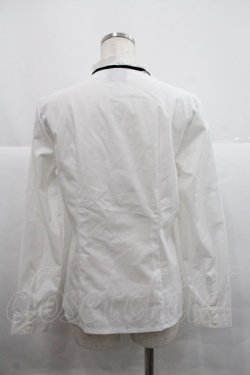 画像2: MIHO MATSUDA / 綿レースリボンタイブラウス M ホワイト I-25-12-22-039-GO-BL-SA-ZI