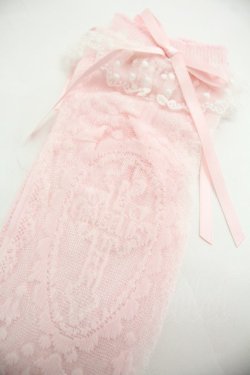 画像3: Angelic Pretty / Dream Cross クルー丈ソックス  ピンク I-25-12-24-039-AP-ZA-SA-ZI