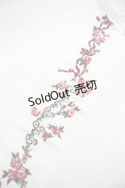 画像3: BABY,THE STARS SHINE BRIGHT / スウィーティーギンガムボーダー柄オーバーニー  白 I-25-12-24-041-BA-ZA-SA-ZI