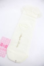画像2: Angelic Pretty / Lacyクルー丈ソックス  アイボリー I-25-12-24-044-AP-ZA-SA-ZI (2)