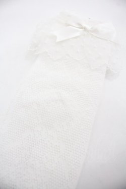画像3: Angelic Pretty / Lacyクルー丈ソックス  白 I-25-12-24-046-AP-ZA-SA-ZI