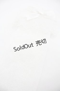 画像3: Angelic Pretty / Lacyクルー丈ソックス  白 I-25-12-24-046-AP-ZA-SA-ZI