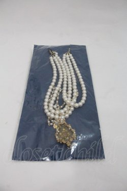 画像1: ALICE and the PIRATES / セイレーンパールチョーカー  白Ｘゴールド I-25-12-24-005-PA-AC-SA-ZI