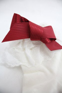 画像3: BABY,THE STARS SHINE BRIGHT / Sweet Cherriesクルーソックス  白Ｘ赤 I-25-12-24-055-BA-ZA-SA-ZI