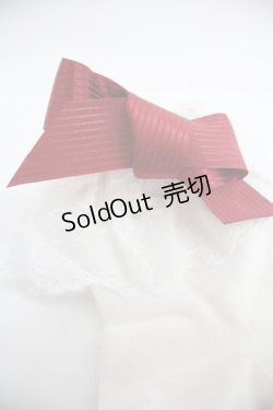 画像3: BABY,THE STARS SHINE BRIGHT / Sweet Cherriesクルーソックス  白Ｘ赤 I-25-12-24-055-BA-ZA-SA-ZI