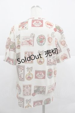 画像2: PINK HOUSE / チェリー総柄プリントカットソー  アイボリー I-25-12-24-070-LO-TO-SA-ZI
