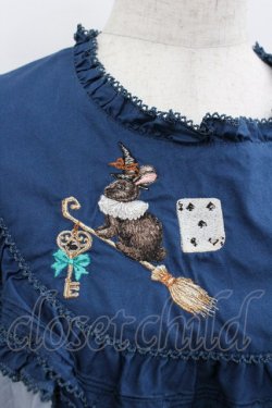 画像3: PINK HOUSE / ハロウィーンワンダーランド刺繍使いブラウス  ブルー I-25-12-24-082-LO-BL-TE-ZI