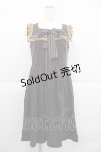 axes femme POETIQUE / セーラー襟カットチュニック M ブラウン I-25-12-24-087-AX-OP-SA-ZI