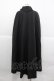 画像2: Moi-meme-Moitie / 蝙蝠マント  黒 I-25-12-24-094-MO-JA-SA-ZI (2)