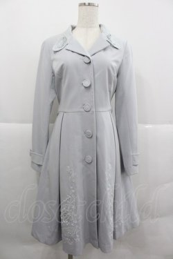 画像1: Secret Honey / エンブロイダリー・スプリングコート(シンデレラver.)  サックス I-25-12-24-096-CA-CO-SA-ZI