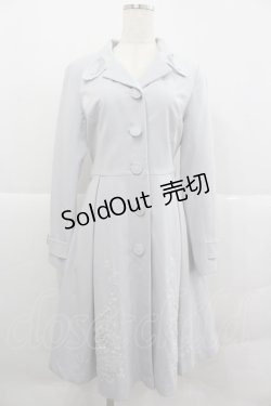 画像1: Secret Honey / エンブロイダリー・スプリングコート(シンデレラver.)  サックス I-25-12-24-096-CA-CO-SA-ZI