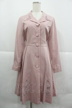 画像1: Secret Honey / エンブロイダリー・スプリングコート(眠れる森の美女ver.)  ピンク I-25-12-24-097-CA-CO-SA-ZI