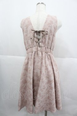 画像2: axes femme / 柄入りチェックジャンスカ M ピンク I-25-12-24-104-AX-OP-SA-ZI