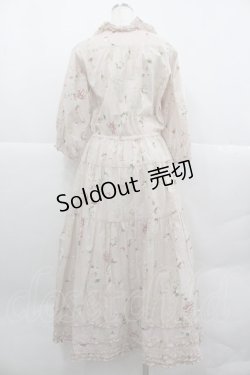 画像2: PINK HOUSE / ロージーローズプリントワンピース  ピンク I-25-12-24-106-LO-OP-SA-ZI