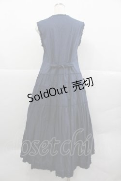 画像2: PINK HOUSE / フリルローンワンピース  ネイビー I-25-12-24-109-LO-OP-TE-ZI