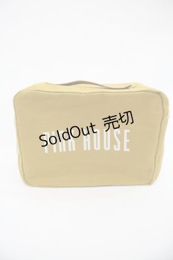 画像2: PINK HOUSE / ロゴポーチ  カラシ I-25-12-24-010-LO-ZA-SA-ZI