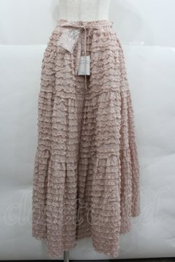画像1: PINK HOUSE / ローンフリルスカート  ピンク I-25-12-24-119-LO-SK-SA-ZI