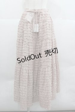 画像1: PINK HOUSE / ローンフリルスカート  ピンク I-25-12-24-119-LO-SK-SA-ZI