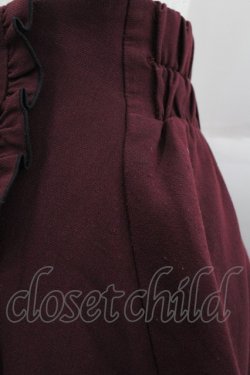 画像4: Rojita / Wフリルタックフレアスカート  ボルドー I-25-12-24-120-LO-SK-SA-ZI